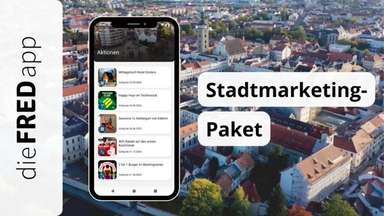 FRED Add-ons: Das Stadtmarketing-Paket
