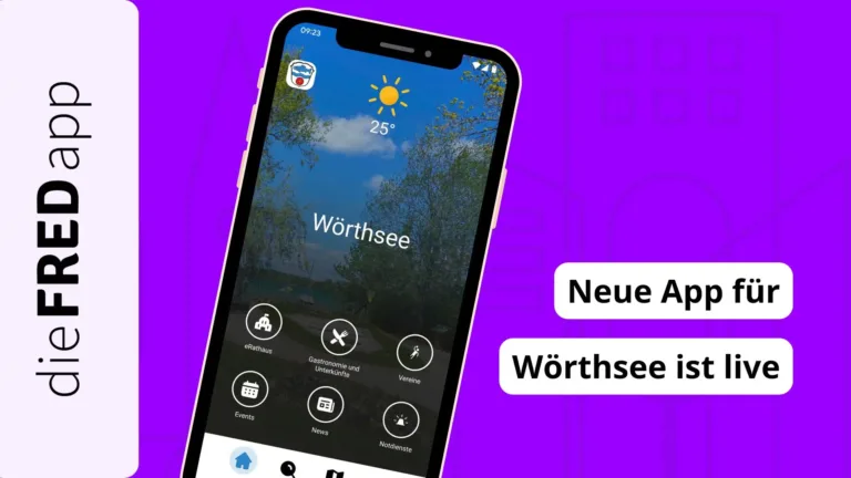 Die neue App für Wörthsee ist live.