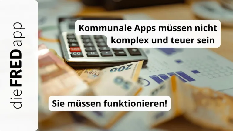 Kommunale Apps müssen nicht alles können – sie müssen funktionieren
